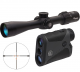SIG Sauer BDX Combo Kit Kilo1400BDX/SIERRA3 3.5-10x42 Range Finder and Rifle Scope Illuminated BDX-R1 Digital Reticle Ballistic Data Xchange Black